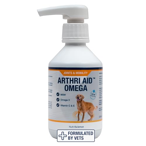 Proden NutriScience ArthriAid Omega Flüssiger Futterzusatz für Hunde und Katzen, 500ml, für Gelenke und Mobilität Proden NutriScience ArthriAid Omega Flüssiger Futterzusatz für Hunde und Katzen, 500ml, für Gelenke und Mobilität von ProDen