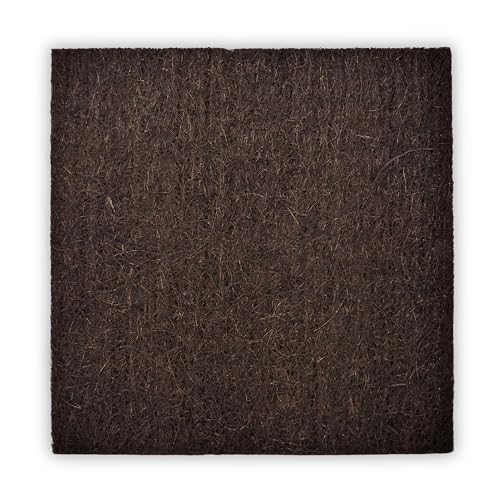 ProFlora® Terrarium Rückwand - Nachhaltige Rückwand aus Kokosfasern für eine natürliche Atmosphäre (40 x 40 cm, Dunkelbraun) von ProFlora