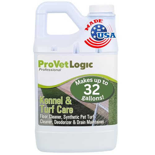 ProVetLogic Zwinger Care, PET Bodenreiniger, synthetische Pet Turf von, Parfum, und Drain Betreuer, konzentriert, 64 Unzen ProVetLogic Zwinger Care, PET Bodenreiniger, synthetische Pet Turf von, Parfum, und Drain Betreuer, konzentriert, 64 Unzen von ProVetLogic