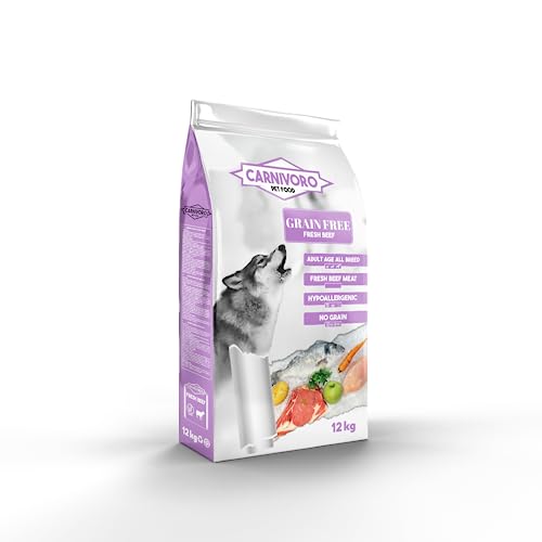 Carnivoro Grain Free Kalbfleisch, 12 kg, Hundefutter, alle Rassen und Größen, ohne Getreide Carnivoro Grain Free Kalbfleisch, 12 kg, Hundefutter, alle Rassen und Größen, ohne Getreide von Proanimal