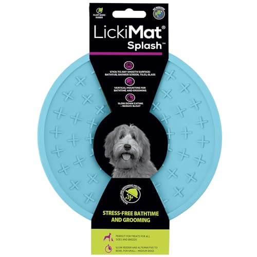 Procyon Hundebedarf Indus1 Licki Mat Splash Schleckmatte Leckerlischale, Einheitsgröße, neon grün von LICKIMAT