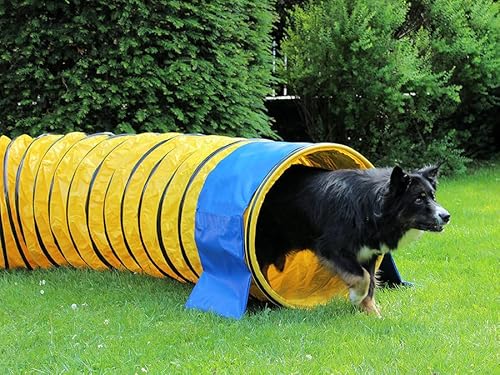 Procyon Profi Agility Tunnel 360° mit Stützsandsäcken nach FCI-Standard L=5m Ø60cm von Ewbob
