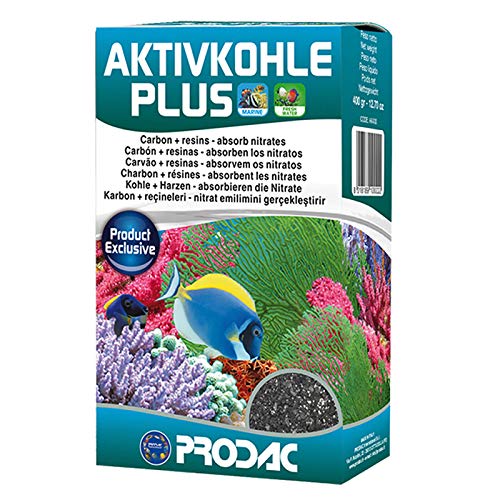Prodac Aktivkohle Plus 400 g Kohlenharz absorbiert Nitrat Prodac Aktivkohle Plus 400 g Kohlenharz absorbiert Nitrat von Prodac