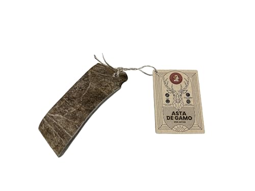 Productos naturales ECOMORDISCOS Natürliches Wildhorn für Hunde, 100 % natürlich, langlebiges Kauhorn, Kauknochen für Hunde, gegen Stress, geeignet für den Innenbereich (M) von Productos naturales ECOMORDISCOS