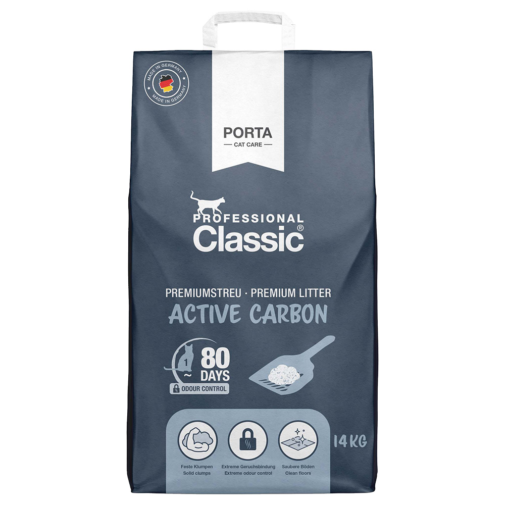 Professional Classic Katzenstreu Active Carbon Sparpaket 2 x 14 kg von Professional Classic