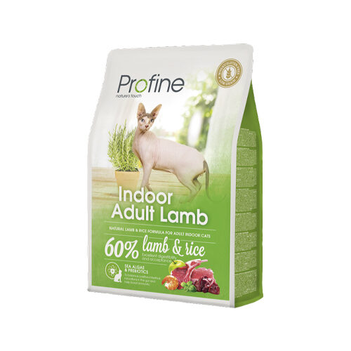 Profine Adult Indoor - Katzenfutter - Lamm - 2 kg von Profine