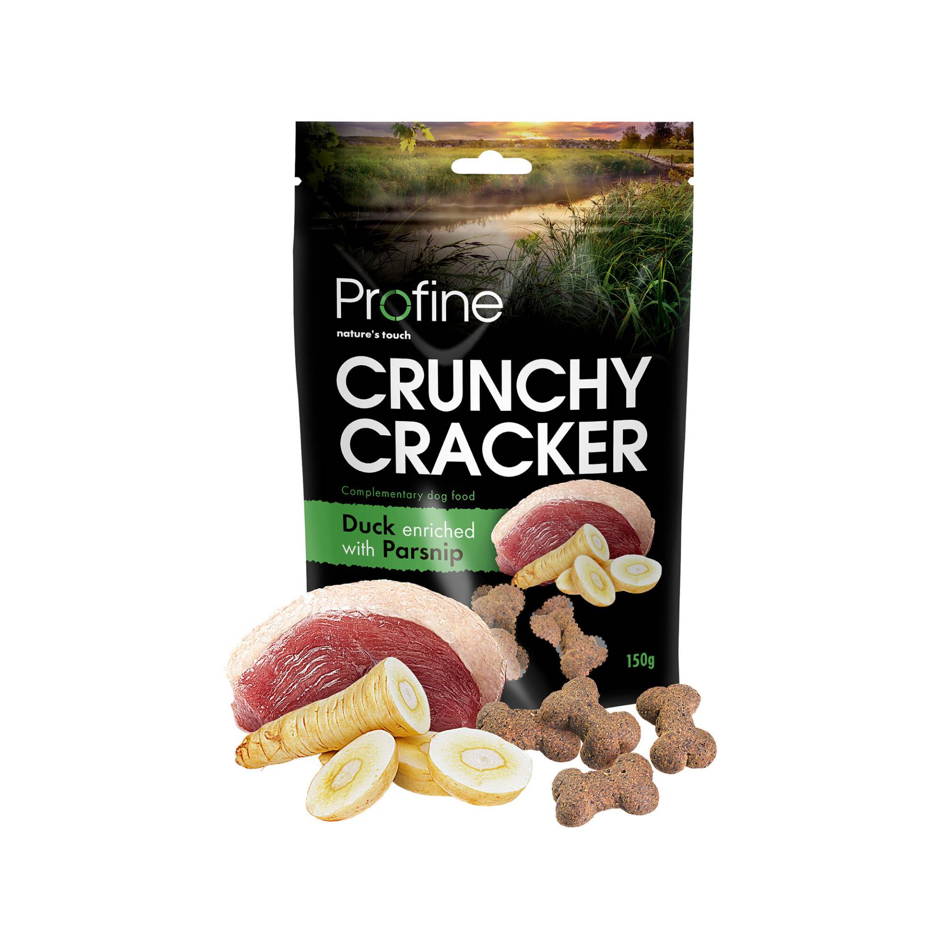 Profine Dog Crunchy Crackers - Ente Pastinake - 150 g Profine Dog Crunchy Crackers - Ente Pastinake - 150 g von Profine