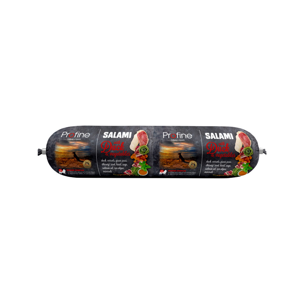 Profine Dog Salami - Ente & Gemüse - 800 g Profine Dog Salami - Ente & Gemüse - 800 g von Profine