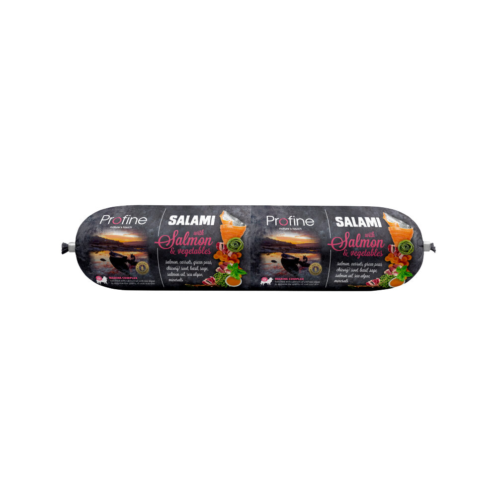 Profine Dog Salami - Lachs & Gemüse - 800 g Profine Dog Salami - Lachs & Gemüse - 800 g von Profine