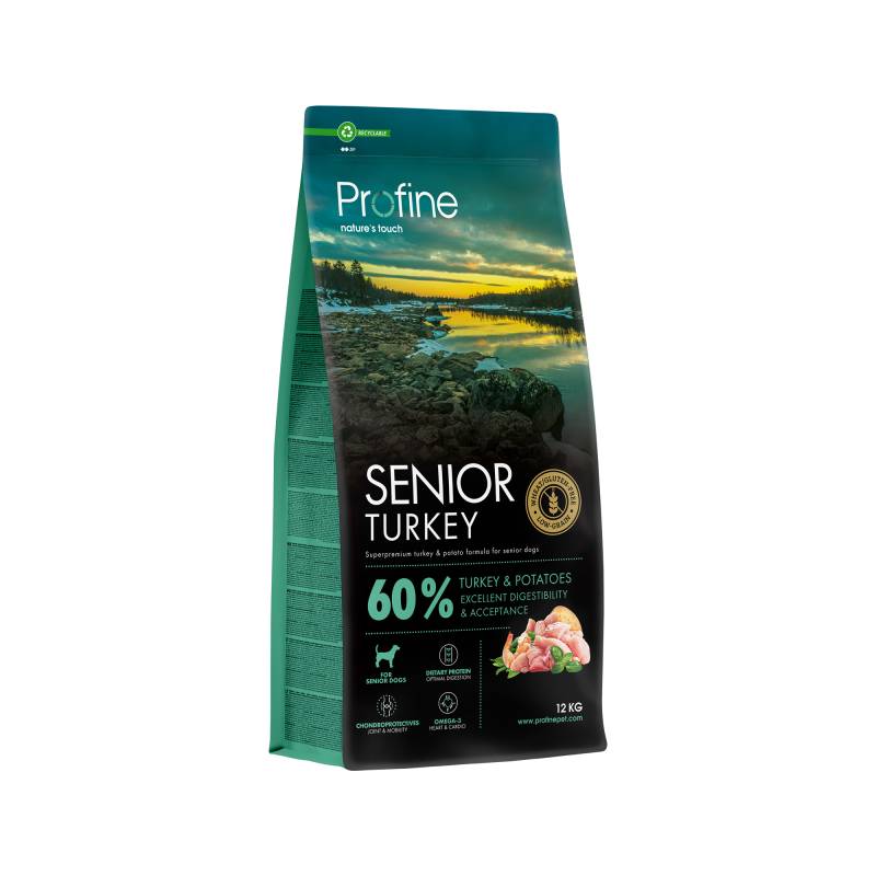 Profine Senior Hundefutter - Truthahn - 12 kg von Profine