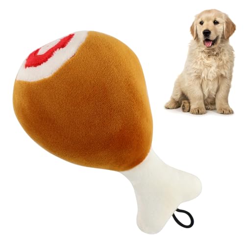 Prokei Quietschendes Plüsch-Hundespielzeug, Haustier-Kauspielzeug für kleine Rassen und Welpen, Spaß für drinnen und draußen von Prokei
