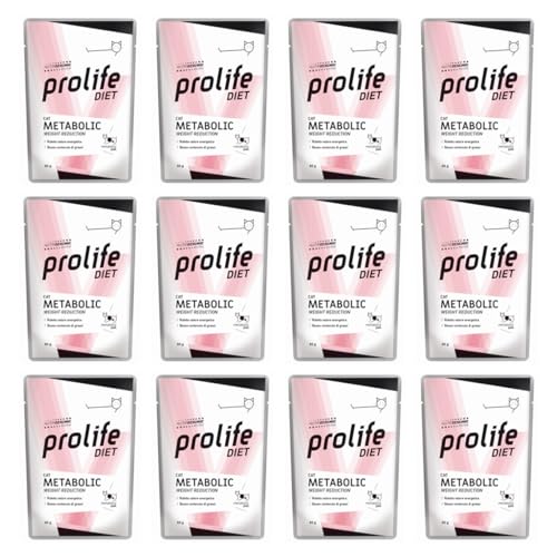 Angebot 12 Beutel - Prolife Cat Metabolic feucht - 85 g von Prolife