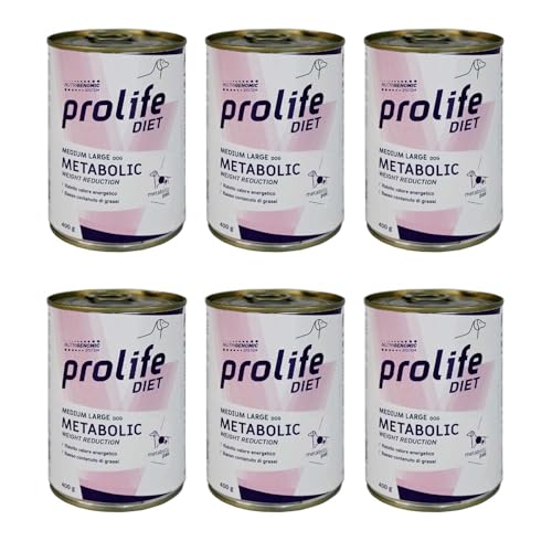 Metabolic 6x400gr Prolife Dog Sparpack Hundefutter in Dose Metabolic 6x400gr Prolife Dog Sparpack Hundefutter in Dose von Prolife