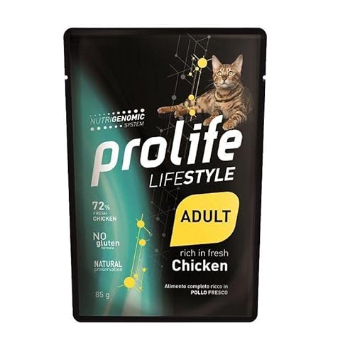 PROLIFE CAT LIFESTYLE ADULT POLLO. 85GR von Prolife