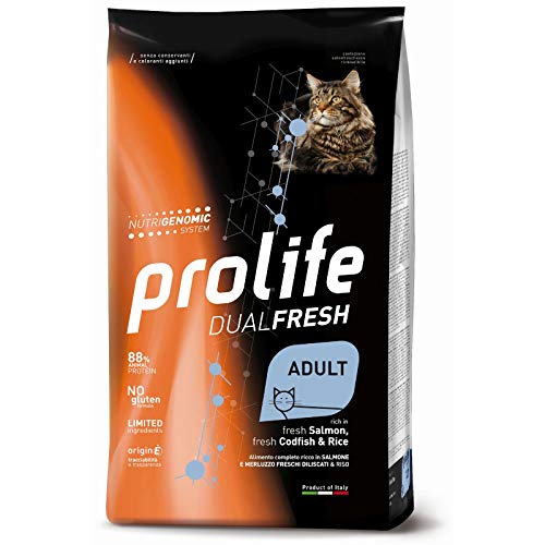 PROLIFE DUALFRESH Adult Cat Rindfleisch Huhn und Reis 400gr. von Prolife