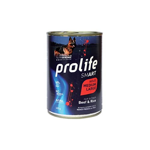 PROLIFE Smart Erwachsene Rindfleisch und Reis Medium Large 400 g PROLIFE Smart Erwachsene Rindfleisch und Reis Medium Large 400 g von Prolife