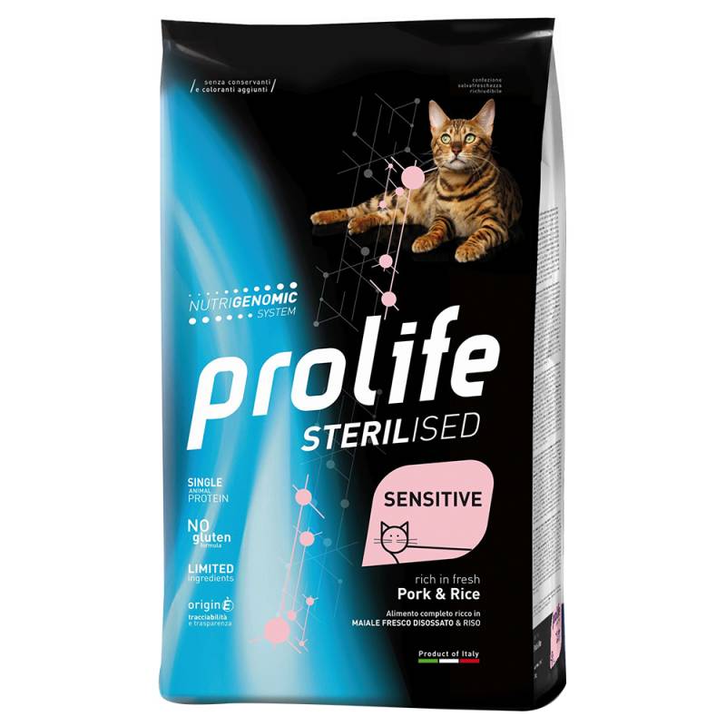 Prolife Cat Sterilized Schweinefleisch & Reis - 7 kg von Prolife