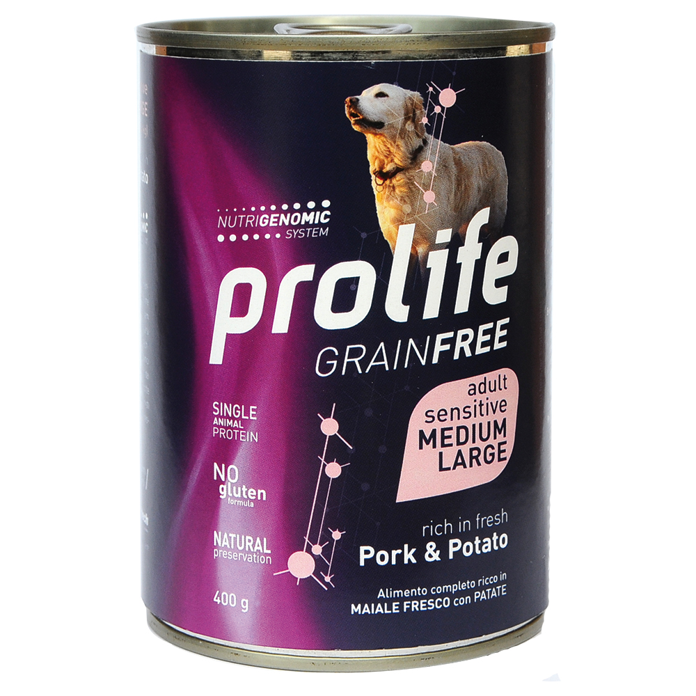 Prolife Dog Wet Sensitive Schwein - 12 x 400 von Prolife