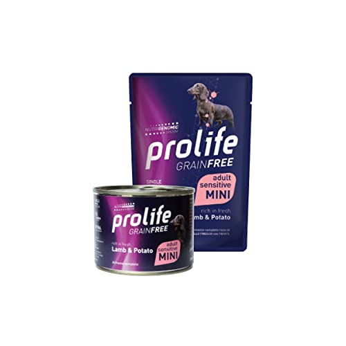 Prolife Grain Free Adult Sensitive Lamb & Potato – Mini – 10 Beutel à 100 g. Prolife Grain Free Adult Sensitive Lamb & Potato – Mini – 10 Beutel à 100 g. von Prolife