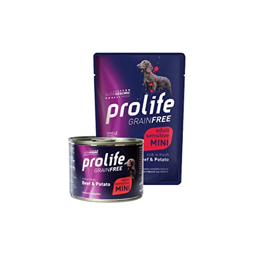 Prolife Grain Free Adult Sensitive Rindfleisch & Kartoffeln – Mini Beutel à 100 g. Prolife Grain Free Adult Sensitive Rindfleisch & Kartoffeln – Mini Beutel à 100 g. von Prolife