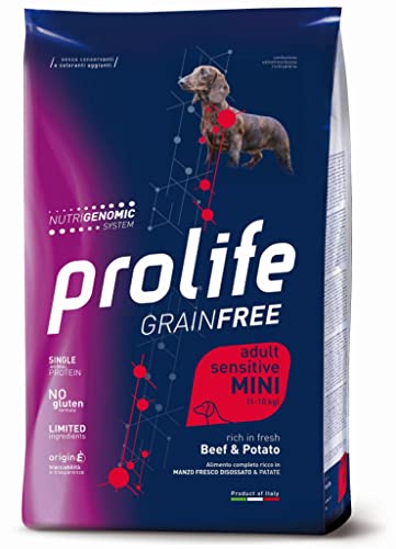 Prolife Grainfree Sensitive Adult Mini Rindfleisch und Kartoffeln 2 kg von Prolife