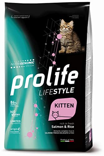 Prolife Life Style Kitten Lachs & Reis, 1,5 kg von Prolife