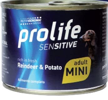 Prolife Sensitive Adult Reindeer & Potato Mini 200 Gramm Dose Prolife Sensitive Adult Reindeer & Potato Mini 200 Gramm Dose von Prolife