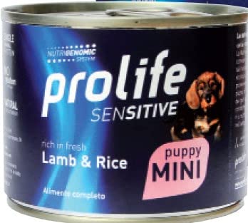 Prolife Sensitive Puppy Lamm & Reis Mini 200 Gramm Dose Prolife Sensitive Puppy Lamm & Reis Mini 200 Gramm Dose von Prolife