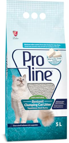 Proline Bentonit Marsilya Katzensand mit Seife 5 L von Proline Kum