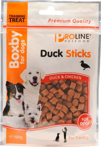 Proline Boxby Duck Sticks Trainer 100g, 3er Pack (3 x 100 g) von Boxby