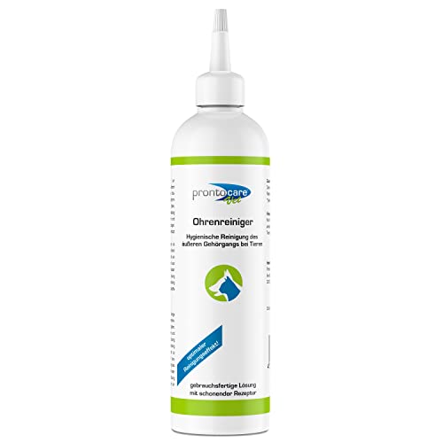 Prontocare-Vet 250ml Ohrenreiniger für Hunde und Katzen | minimiert Jucken, Brennen und Kopfschütteln Prontocare-Vet 250ml Ohrenreiniger für Hunde und Katzen | minimiert Jucken, Brennen und Kopfschütteln von Prontocare