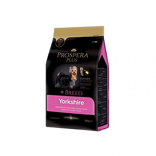 Prospera Plus gedeiht Plus Pienso Hunde Rasse Yorkshire Terrier Yorkshire Superpremium Huhn und Reis – 500 gr von Prospera Plus