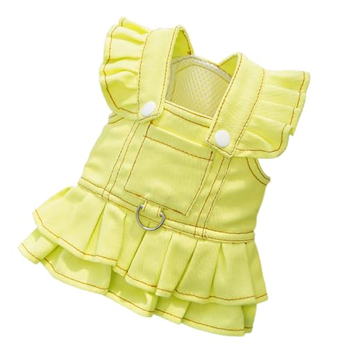 Protoence Hundekleider | Katzenbekleidung Für Draußen - Niedliche Atmungsaktive Outfits Zum Spazieren Reisen Western Overall von Protoence