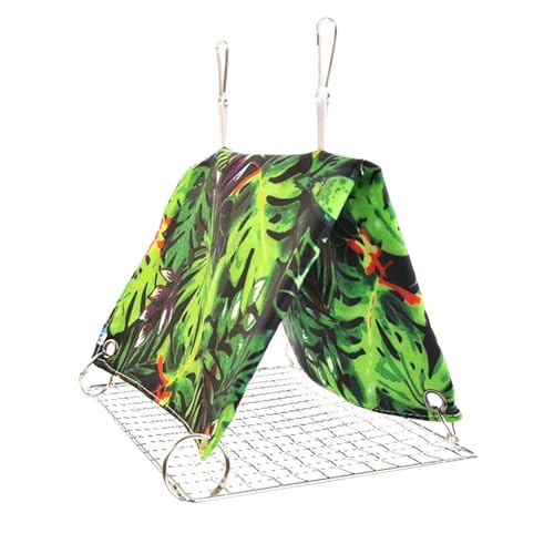 Protoence Vogel Hängematte - Vogelhaus & Nistbett Für Papageien,Sitzstange Sommerhütte Höhle Wellensittich Käfigzubehör Für Graupapagei Conure Ara Kletterbedarf Protoence Vogel Hängematte - Vogelhaus & Nistbett Für Papageien,Sitzstange Sommerhütte Höhle Wellensittich Käfigzubehör Für Graupapagei Conure Ara Kletterbedarf von Protoence