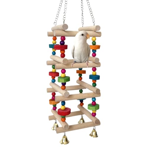 Protoence Vogel Holz Beißspielzeug - Käfigständer Holz Wellensittich Spielzeug,Beißbedarf Ungfährlich Multifunktional Für Spaß Aktivität Spiel Protoence Vogel Holz Beißspielzeug - Käfigständer Holz Wellensittich Spielzeug,Beißbedarf Ungfährlich Multifunktional Für Spaß Aktivität Spiel von Protoence
