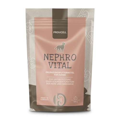 Provicell Nephro Vital zur Untersützung der Niere für Hunde 100 g | Mit Tierärzten in Deutschland hergestellt | Zur ergänzenden Fütterung bei Belastung des Harnsystems | Provicell Nephro Vital zur Untersützung der Niere für Hunde 100 g | Mit Tierärzten in Deutschland hergestellt | Zur ergänzenden Fütterung bei Belastung des Harnsystems | von Provicell