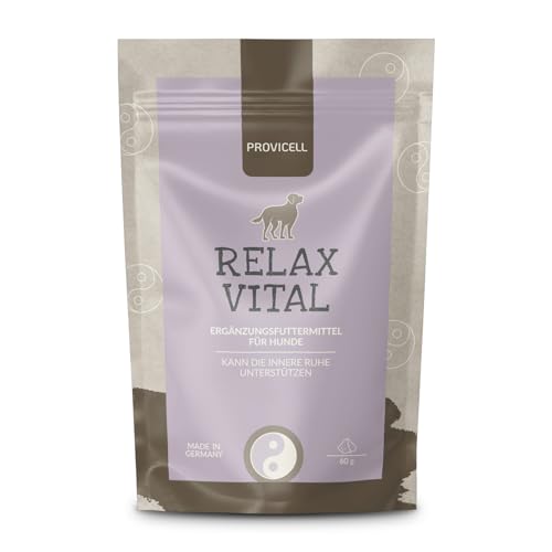 Provicell RelaxVital Pulver 60 g | Beruhigungsmittel für Hunde I Natürliche Entspannung mit Baldrian und Melisse I Mit Tierärzten in Deutschland entwickelt Provicell RelaxVital Pulver 60 g | Beruhigungsmittel für Hunde I Natürliche Entspannung mit Baldrian und Melisse I Mit Tierärzten in Deutschland entwickelt von Provicell
