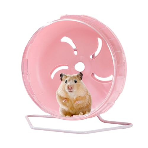 Proypiax Hamster Wheel, Running Wheel Hamster Quiet Hamster Toy Transparent, Non-Slip Running Disc Super Quiet Hamster Wheels - Quiet Spinner Hamster Wheels with Adjustable Stand for Dwarf Hamsters Proypiax Hamster Wheel, Running Wheel Hamster Quiet Hamster Toy Transparent, Non-Slip Running Disc Super Quiet Hamster Wheels - Quiet Spinner Hamster Wheels with Adjustable Stand for Dwarf Hamsters von Proypiax