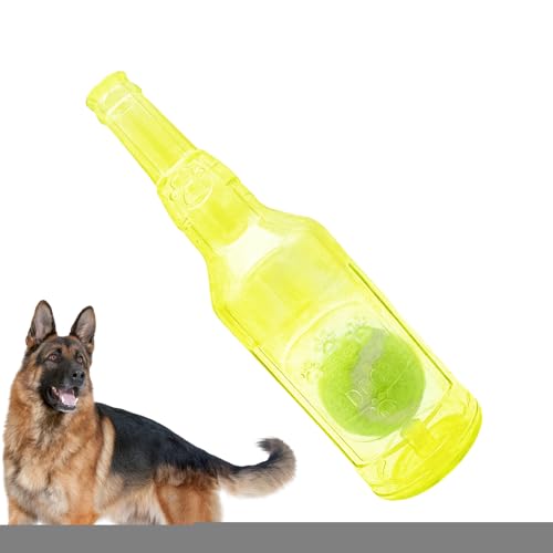 Hundespielzeug Mit Wasserflasche, Flaschen Kauspielzeug Hunde, Lustige Flasche Ball, Hund Fast Unzerstörbar,Kreative Interaktive Welpen Mit Beweglichem Tennisball, Wasserflasche Quietschspielzeug Hundespielzeug Mit Wasserflasche, Flaschen Kauspielzeug Hunde, Lustige Flasche Ball, Hund Fast Unzerstörbar,Kreative Interaktive Welpen Mit Beweglichem Tennisball, Wasserflasche Quietschspielzeug von Proypiax