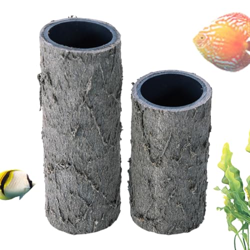 Proypiax Aquariumhöhle, Reptilienhaut - Aquarium Habitat Decor - Crested Gecko Tank Accessoires für bärtige Drache Leopard Gecko Eidechsen Schildkröten von Proypiax