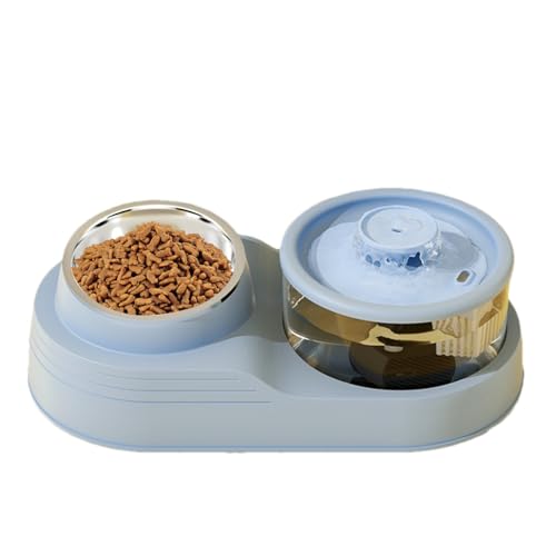 Proypiax Automatischer Hundefutter-, Katzenfutter- und Wasserspender - 2 in 1 Automatic Hundefutterer - Anti -Slip -Basis, abnehmbare PET -Fütterungs- und Bewässerungsversorgung für die Cattery Proypiax Automatischer Hundefutter-, Katzenfutter- und Wasserspender - 2 in 1 Automatic Hundefutterer - Anti -Slip -Basis, abnehmbare PET -Fütterungs- und Bewässerungsversorgung für die Cattery von Proypiax