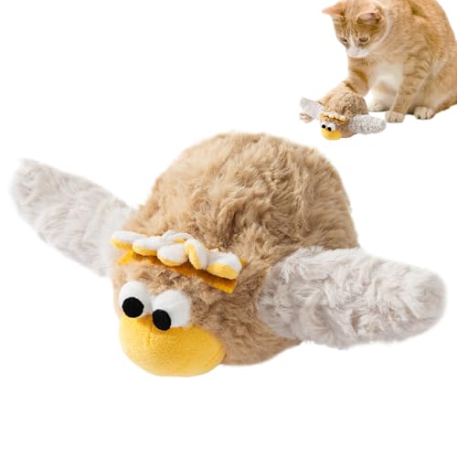Proypiax Automatisches Katzenspielzeug,Plüschvogel Bewegliches Katzenspielzeug | Fördernde Spielpuppe Mit Sound, Selbstbewegend, Haustierzubehör Für Wohnungskatzen Unterhaltung Zu Hause & Reise Proypiax Automatisches Katzenspielzeug,Plüschvogel Bewegliches Katzenspielzeug | Fördernde Spielpuppe Mit Sound, Selbstbewegend, Haustierzubehör Für Wohnungskatzen Unterhaltung Zu Hause & Reise von Proypiax