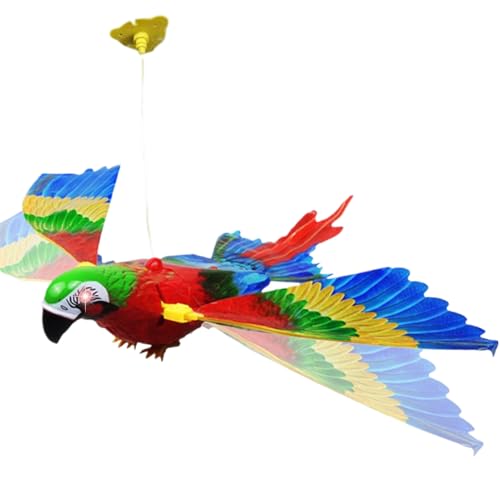 Proypiax Elektrischer Fliegender Vogel Katzen Spielzeug | Automatisches Aufhängbares Vogelspielzeug Mit Licht Und Sound | Simuliertes Aufhängbares Haustierzubehör | Für Indoor Spiel Zur Unterhaltung Proypiax Elektrischer Fliegender Vogel Katzen Spielzeug | Automatisches Aufhängbares Vogelspielzeug Mit Licht Und Sound | Simuliertes Aufhängbares Haustierzubehör | Für Indoor Spiel Zur Unterhaltung von Proypiax