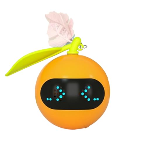Proypiax Elektrisches Katzenspielzeug, automatisiertes Katzenspielzeug | USB -wiederaufladbare intelligente Vermeidung Smart Cat Ball mit Spielzeuganhängern | Kätzchen interaktive Lieferungen für von Proypiax