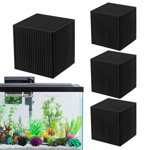 Proypiax Fischtank Wasserreiniger Würfel, Aquarium Würfelfilter | Wiederverwendbares aktiviertes Kohlenstoffstarker Adsorption,Reiniger des Wassererlehers, Ultra-starken Filtration für Fischtank, Proypiax Fischtank Wasserreiniger Würfel, Aquarium Würfelfilter | Wiederverwendbares aktiviertes Kohlenstoffstarker Adsorption,Reiniger des Wassererlehers, Ultra-starken Filtration für Fischtank, von Proypiax