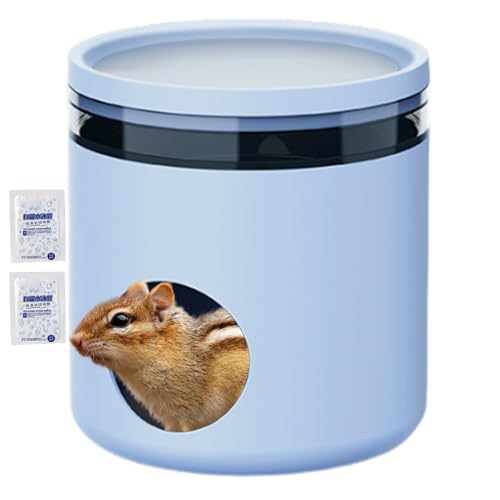 Proypiax Hamster Cage Hide Outs, Hamster Hide Out,Kleines Tier verstecken Schutz | Kreatives Kühlnest -Schutz mit 2 Eisbeutel für Haustier Home Habitat versteckt Schlafspiel von Proypiax
