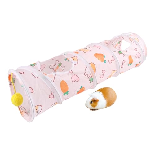 Proypiax Hamstertunnel, Hasentunnel - Innenhause für Haustiere - Klapptunnel mit Spielball für Innenkätzchen Kaninchen Hasen Meerschweinchen Chinchillas Übung Aktivität Spaß Spielzeug Proypiax Hamstertunnel, Hasentunnel - Innenhause für Haustiere - Klapptunnel mit Spielball für Innenkätzchen Kaninchen Hasen Meerschweinchen Chinchillas Übung Aktivität Spaß Spielzeug von Proypiax