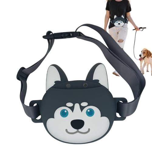 Proypiax Hunde-Leckerli-Beutel,Welpen-Leckerli-Beutel, Auslaufsichere Gürteltasche aus Silikon in Hundeform für Katzenleckerli, Katzenleckerli mit verstellbarem Gürtel, Magnetverschluss-Trainertasche, Proypiax Hunde-Leckerli-Beutel,Welpen-Leckerli-Beutel, Auslaufsichere Gürteltasche aus Silikon in Hundeform für Katzenleckerli, Katzenleckerli mit verstellbarem Gürtel, Magnetverschluss-Trainertasche, von Proypiax