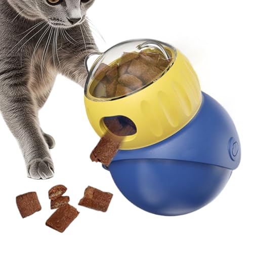 Proypiax Katzen-Snackspender Spielzeug | Hunderfutter-Verzögerer Napf,Futterspielzeug Mit Verstellbarer Öffnung Zur Interaktiven Beschäftigung Und Verlangsamten Fütterung Proypiax Katzen-Snackspender Spielzeug | Hunderfutter-Verzögerer Napf,Futterspielzeug Mit Verstellbarer Öffnung Zur Interaktiven Beschäftigung Und Verlangsamten Fütterung von Proypiax