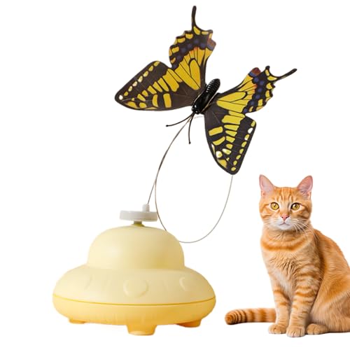 Proypiax Katzenangel Spielzeug - Elektrisches Interaktives Katzenspielzeug Mit Bewegungsmelder - Haustierbedarf Für Bewegung Klettern Kratzen Geistige Anregung Zuhause Unterwegs Spiel Proypiax Katzenangel Spielzeug - Elektrisches Interaktives Katzenspielzeug Mit Bewegungsmelder - Haustierbedarf Für Bewegung Klettern Kratzen Geistige Anregung Zuhause Unterwegs Spiel von Proypiax